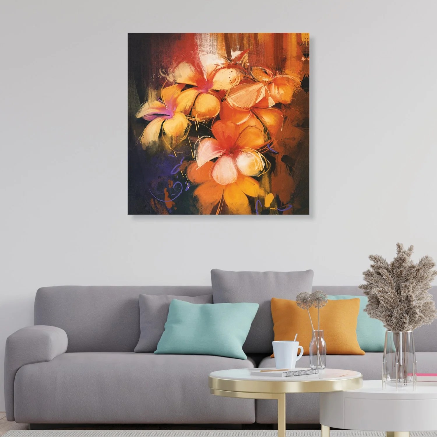 Golden Majesty - Canvas Wall Art Painting