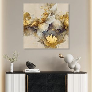 The Beauty of Contrast - Beautiful Canvas Painting
