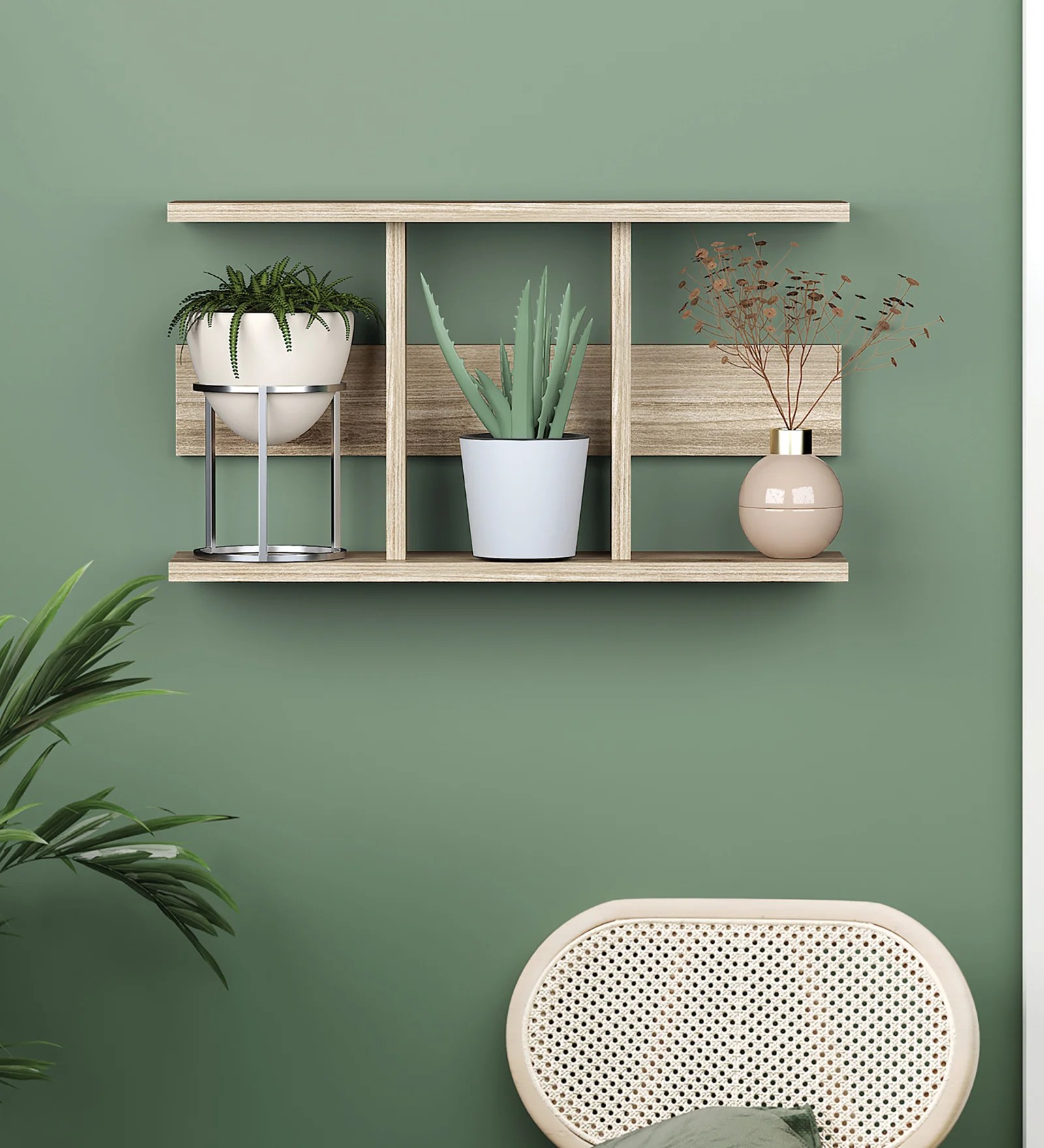 Random Wooden Planter Stand Latest Modern  Shape Planter Wall D?cor for Home, Living Room, Kitchen, Office Etc