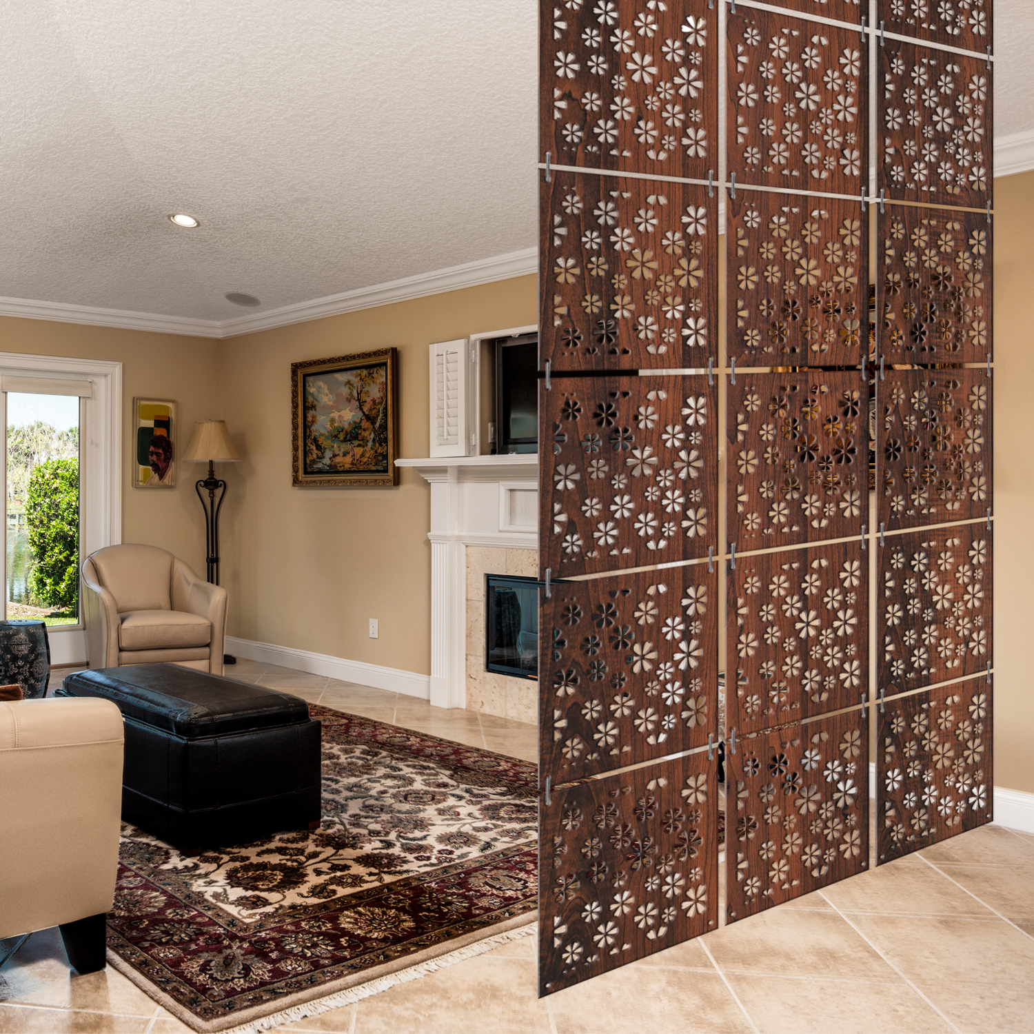 SCREEN & DIVIDER (Hanging DIY Attractive Pattern Panels )