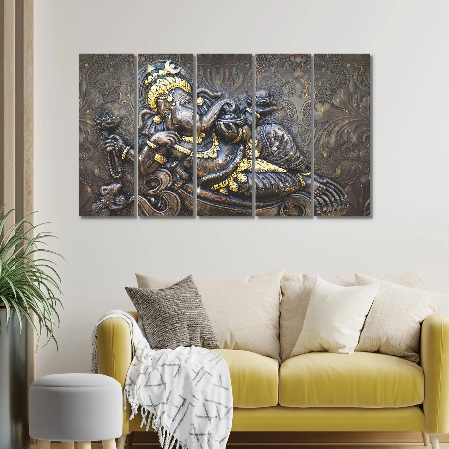 Ganesha the Bringer of Peace and Harmony | Premium Wall Painting