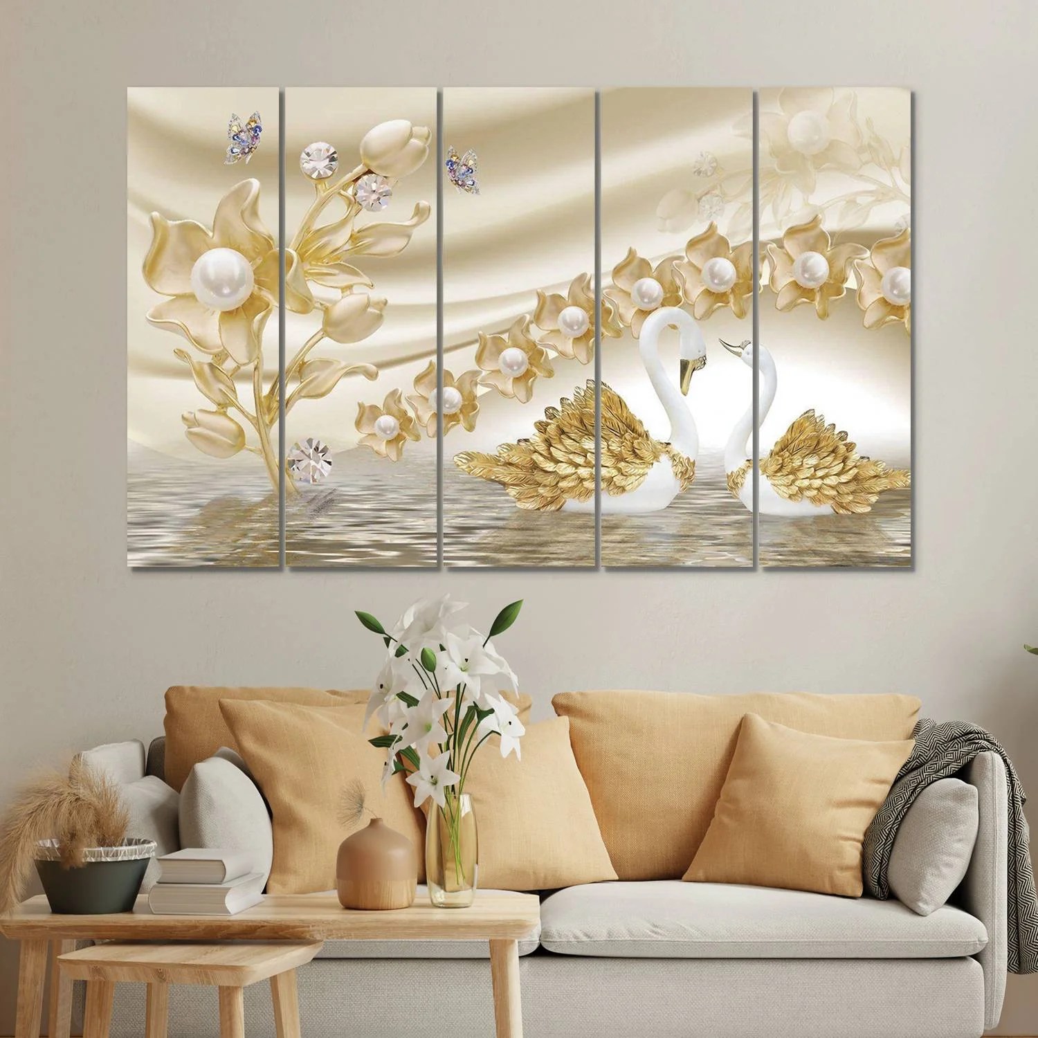 The Golden Hour (Canvas wall painting) ? RANDOM