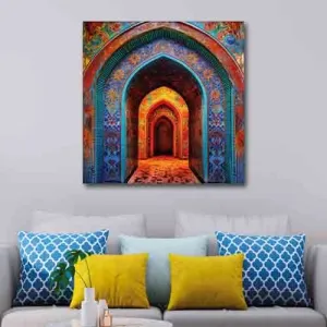 Random Multicoloured 1 Piece Canvas Abstract Wall Paintings